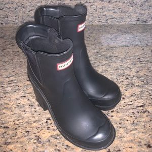 Hunter Chelsea Heeled Boots